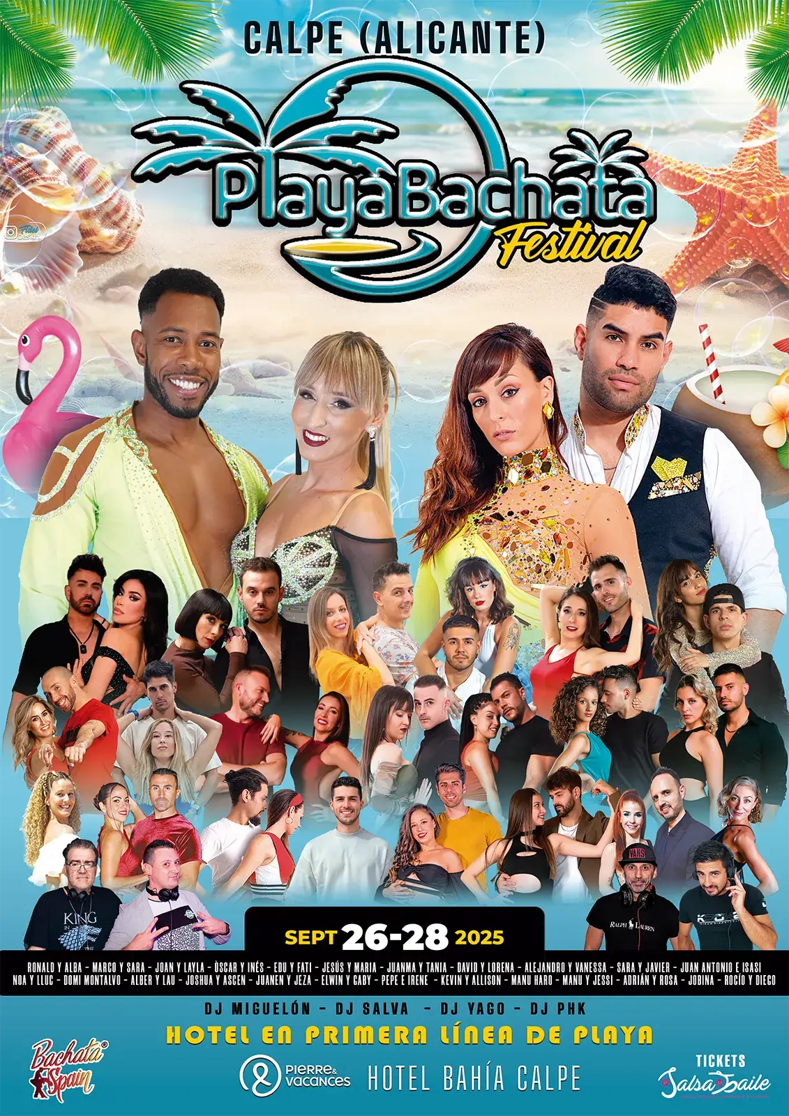 CARTEL PLAYA BACHATA FESTIVAL