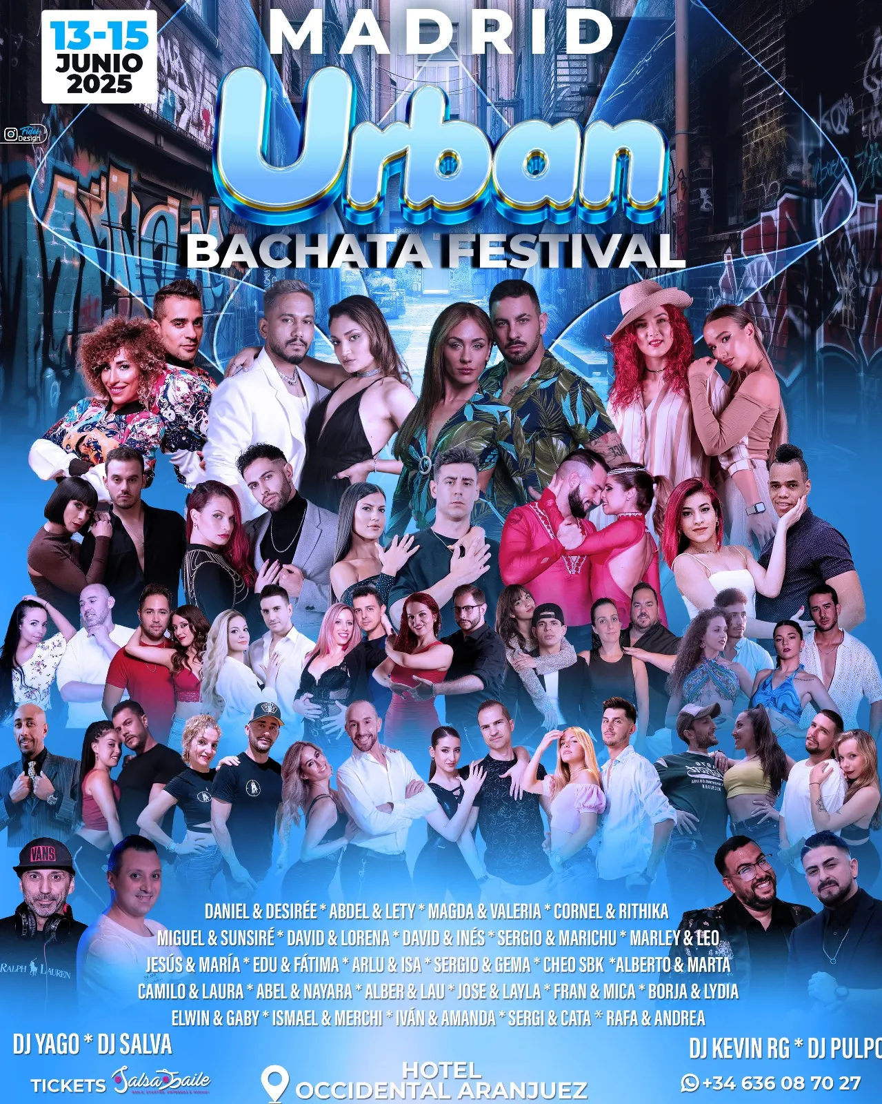 CARTEL URBAN BACHATA FESTIVA