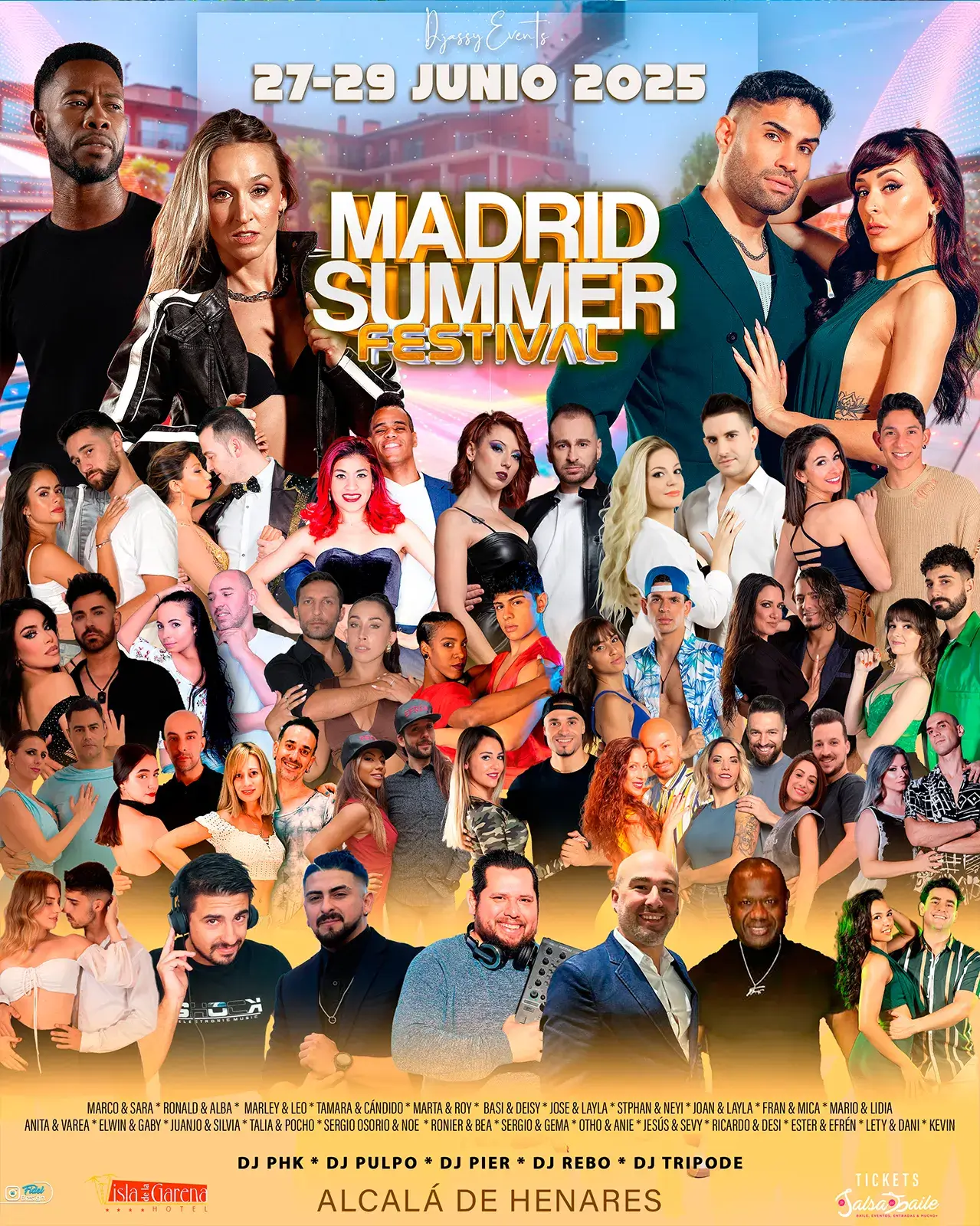 CARTEL MADRID SUMMER FESTIVAL